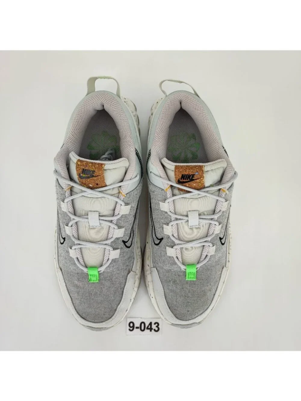 Nike Crater Remixa Women's Size 9.5 US Sneakers Knit Grey Shoes DA1468-004